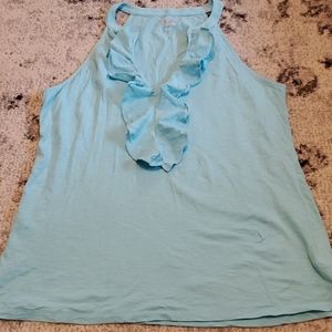 Lilly Pulitzer Ruffle Top